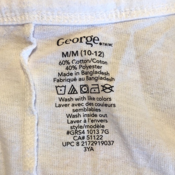 Pretty white veste with brilliants SIZE MEDIUM 8$ - Picture 4 of 4